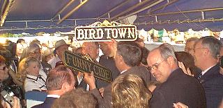 Birdtown street sign