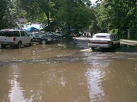 Street puddle