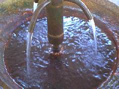 Water from tap