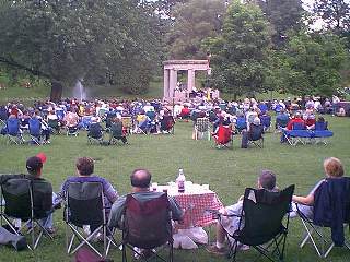 Band concert in Congress Park