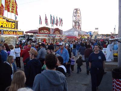 Cumberland County Fair midway