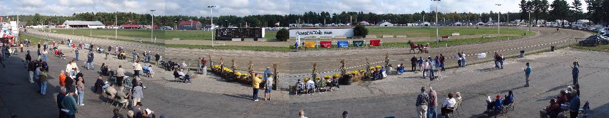 Cumberland County Fair track panorama