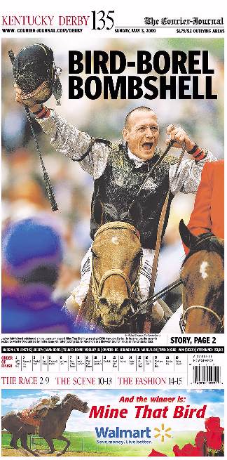 Louisville Courier-Journal, Kentucky, front page, 5/03/09