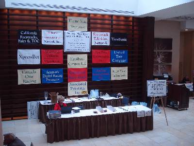 2009 International Simulcast Conference, registration desk