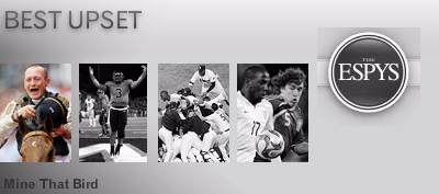 Mone That Bird's Derby win nominated in 'Best Upset' category for 2009 ESPY